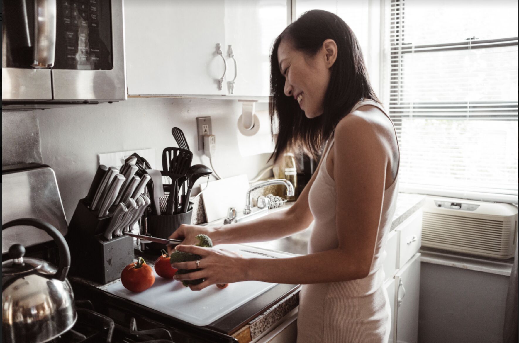 Girl Cooking